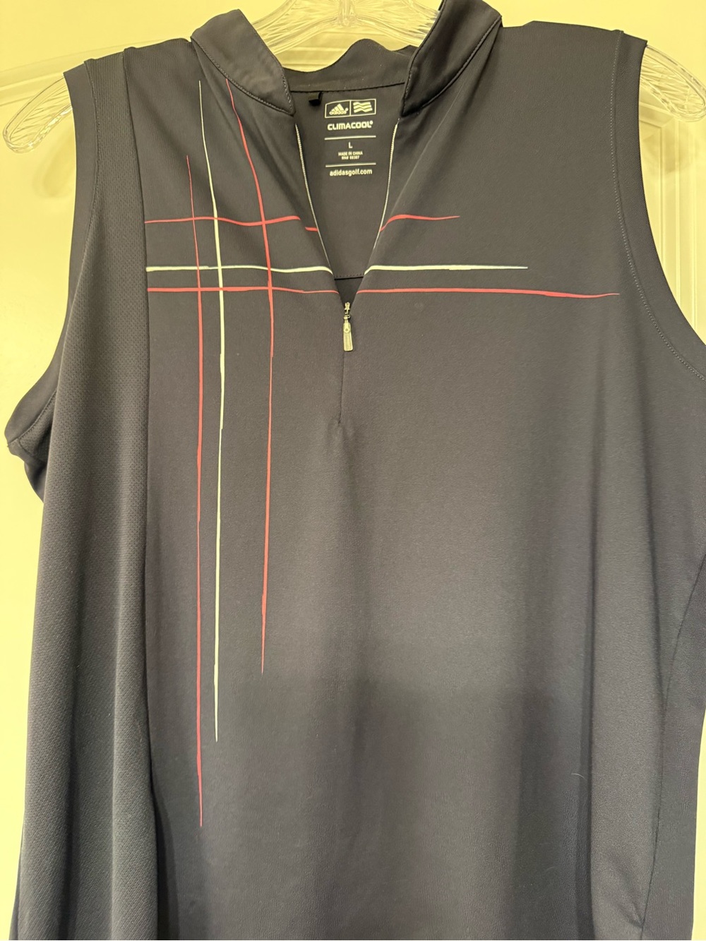 Adidas Golf Women’s Navy Sleeveless Polo